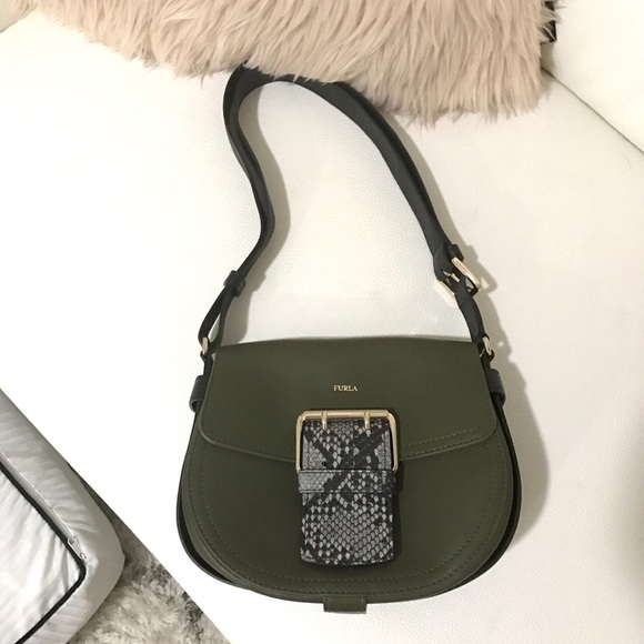 FURLA hashtag mini bag crossbody nwot - Picture 1 of 7